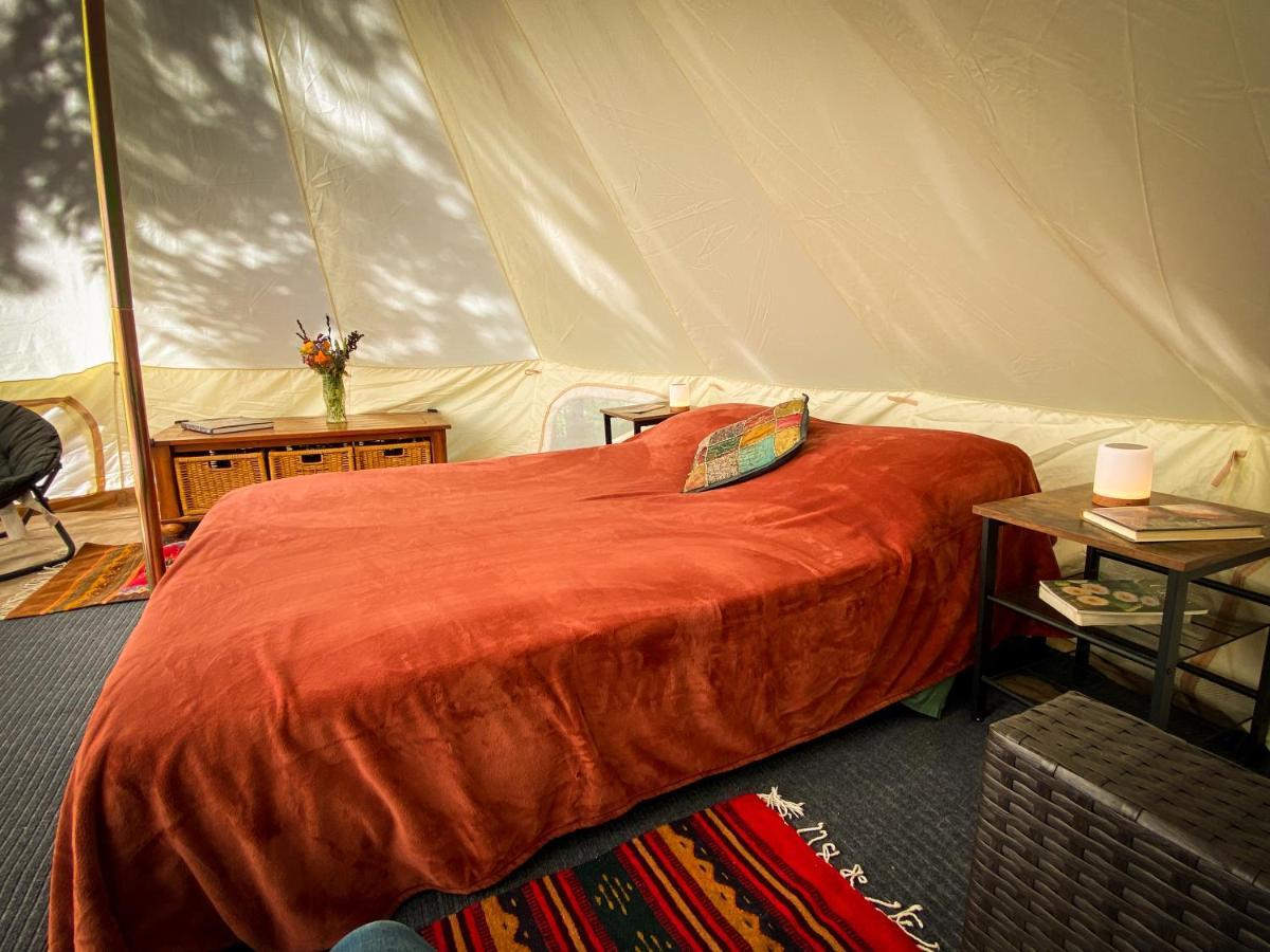 Glamping In The Redwoods With A Hot Tub! Hotel Garberville Bagian luar foto